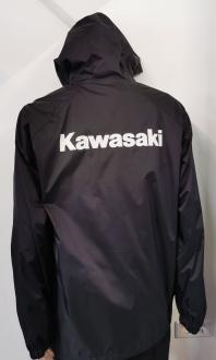 Kawasaki Regenjacke Sports Schwarz-Grün Gr.3XL